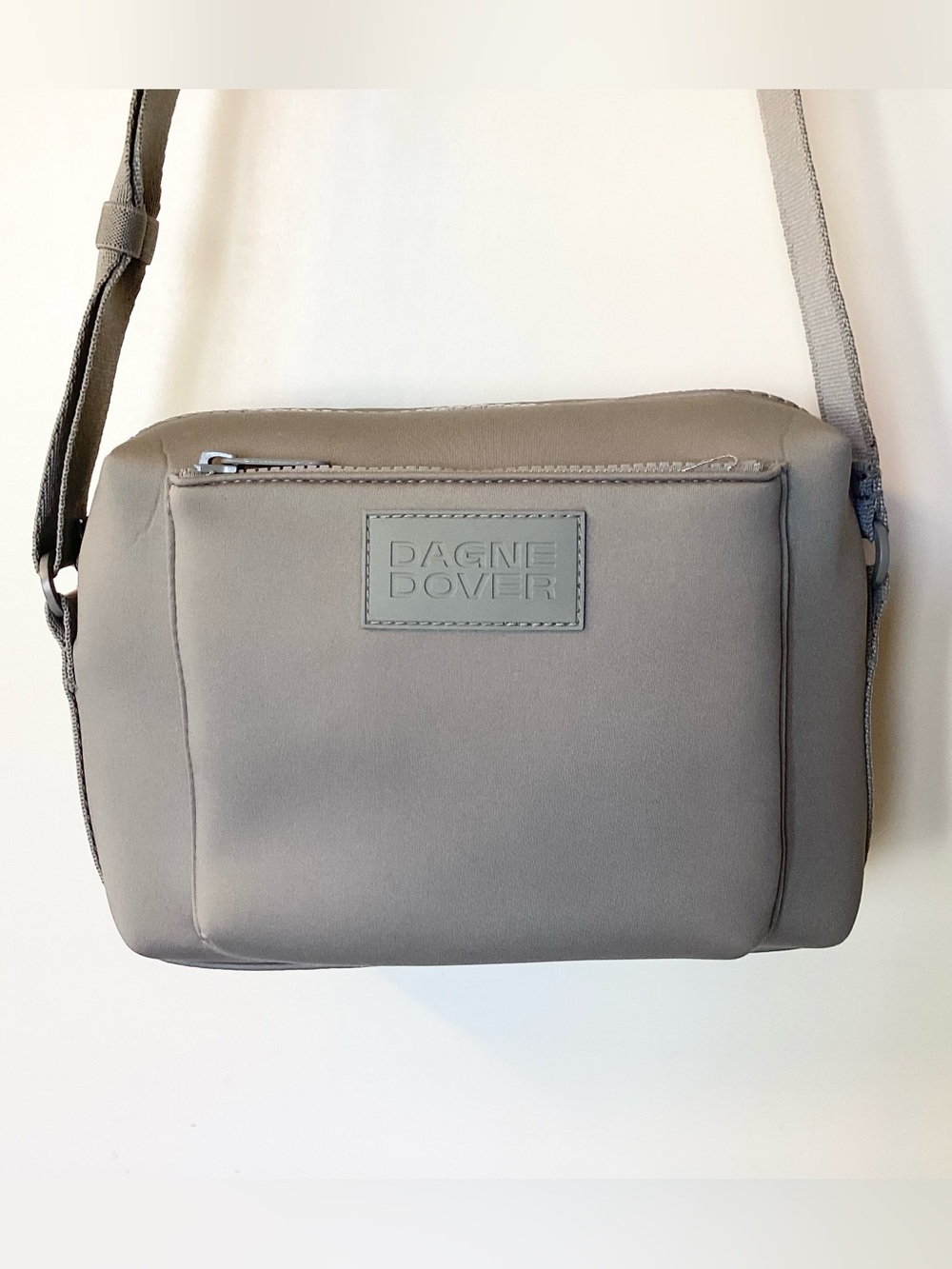Dagne Dover Micah Neoprene Crossbody Bag - Sage-Gray